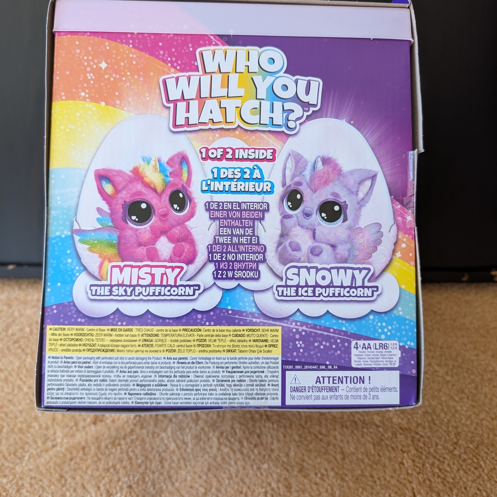 Hatchimals Alive! Mystery Hatch Pufficorn Toy 🐣 - Picture 4 of 5